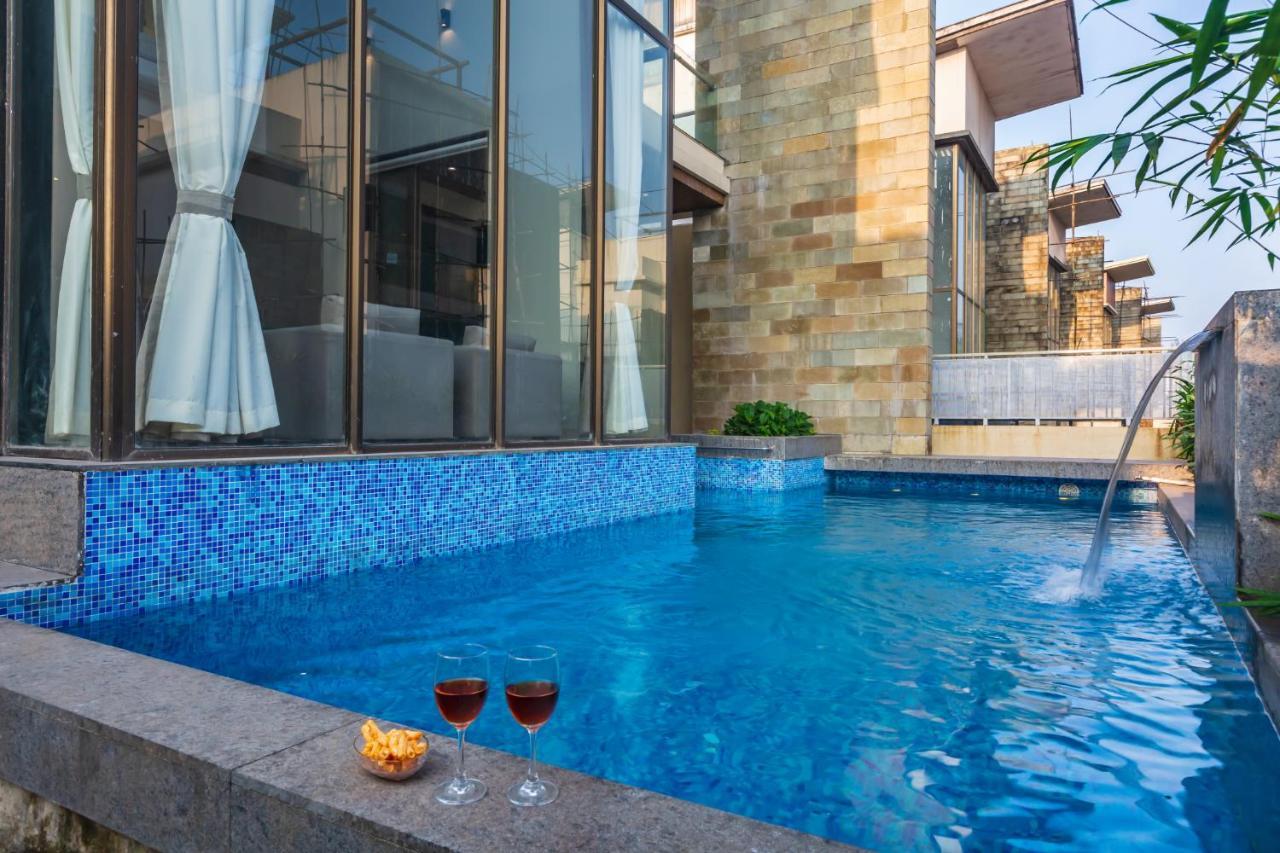Saffronstays Aspen, Lonavala - Luxury Pool Villa With Games And Tv Room Near Bhushi Dam المظهر الخارجي الصورة